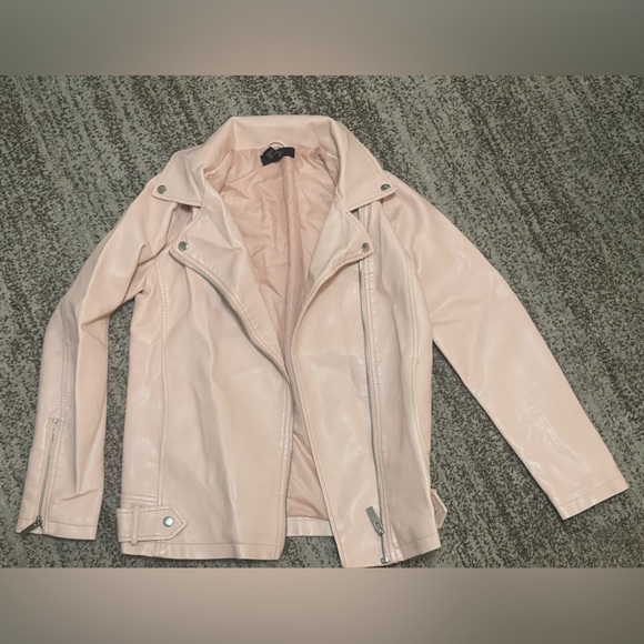 FOREVER 21 Pink Jacket Sz Small - Picture 1 of 6